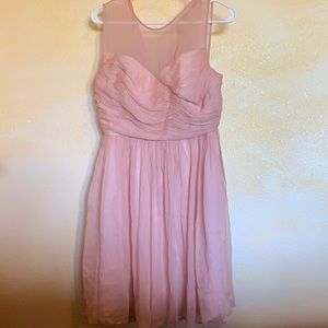J Crew Clara Women’s Pink Chiffon Bridesmaid Dress